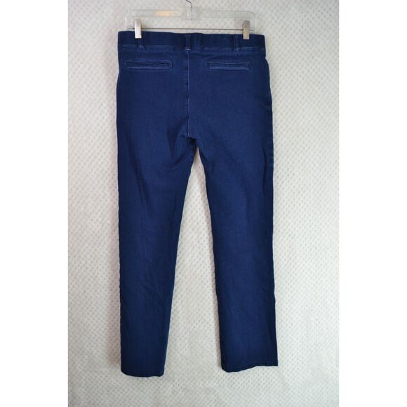 Betabrand Women's Large Blue Yoga Denim Pull On Jeans - Picture 8 of 11